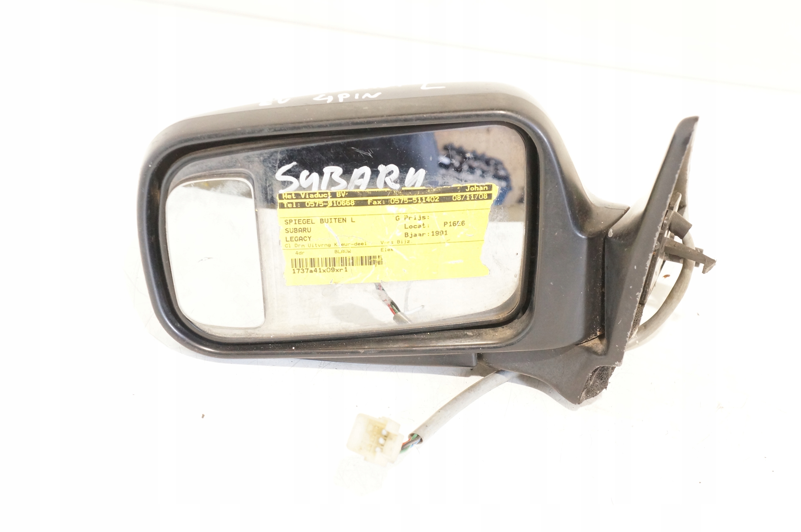 12535885053-696b6165b04cd LUSTERKO ZEWNĘTRZNE LEWE SUBARU LEGACY III BH 4PIN