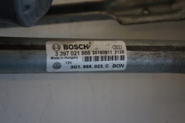 12559208832-696b611dcb8f8 SILNIK MECHANIZM WYCIERACZEK PASSAT B8 3G1955119A