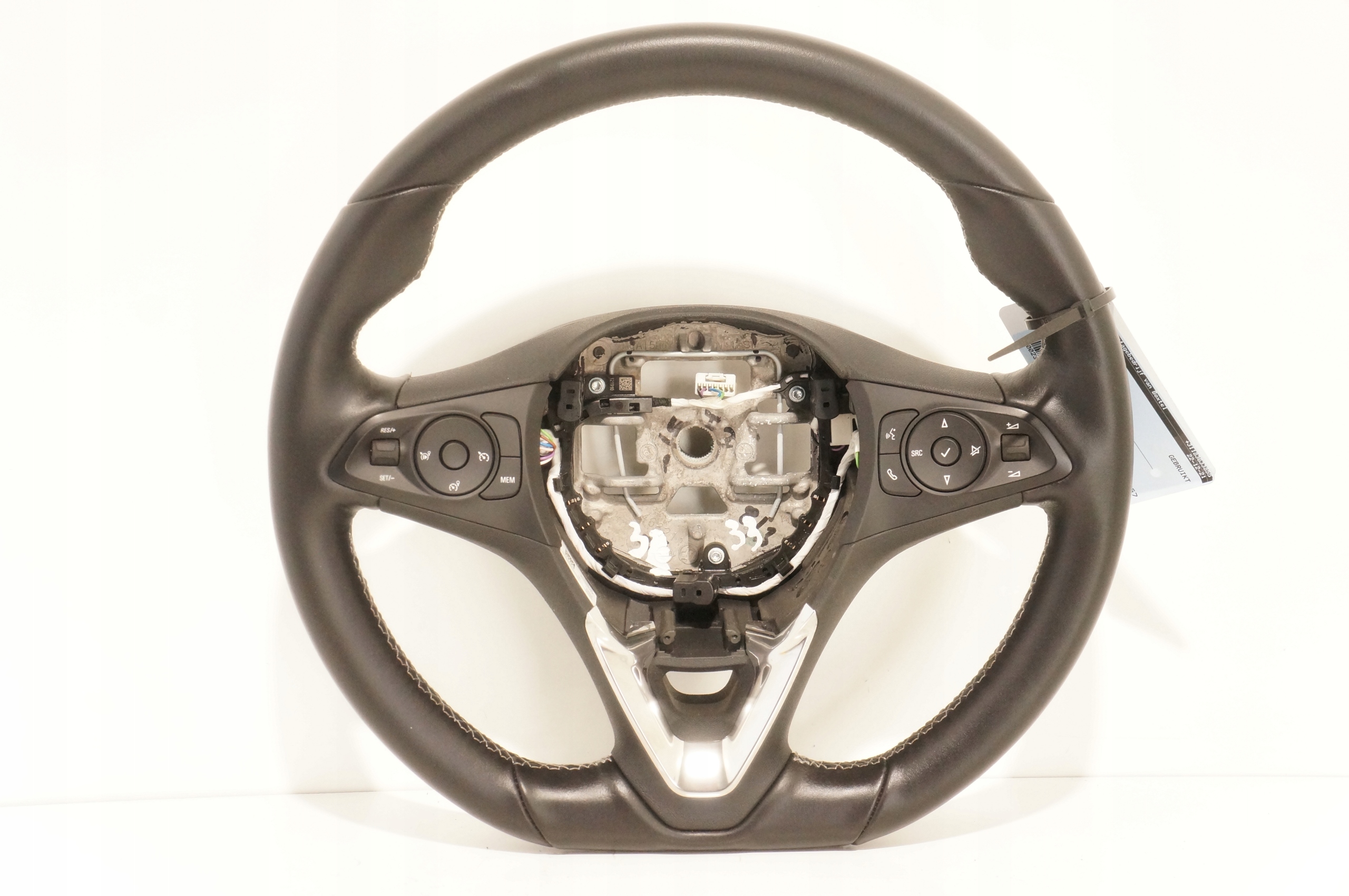 12586232935-696b602223c99 KIEROWNICA SKÓRZANA OPEL CORSA F 647390500A