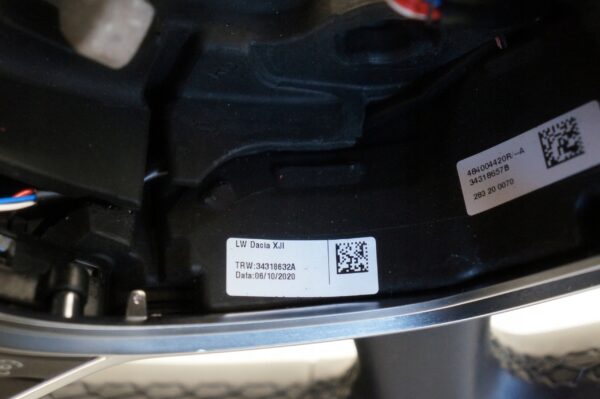 12588645860-696b601033ed5 KIEROWNICA SKÓRA DACIA SANDERO III 484004420R