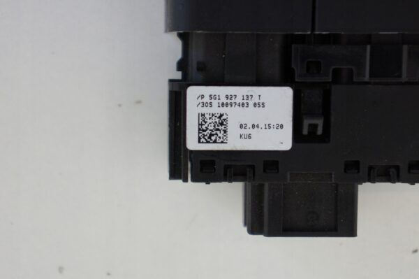 12737808151-696b5d2e18787 PRZYCISK START/STOP VW POLO VI GOLF VII 5G1927137T