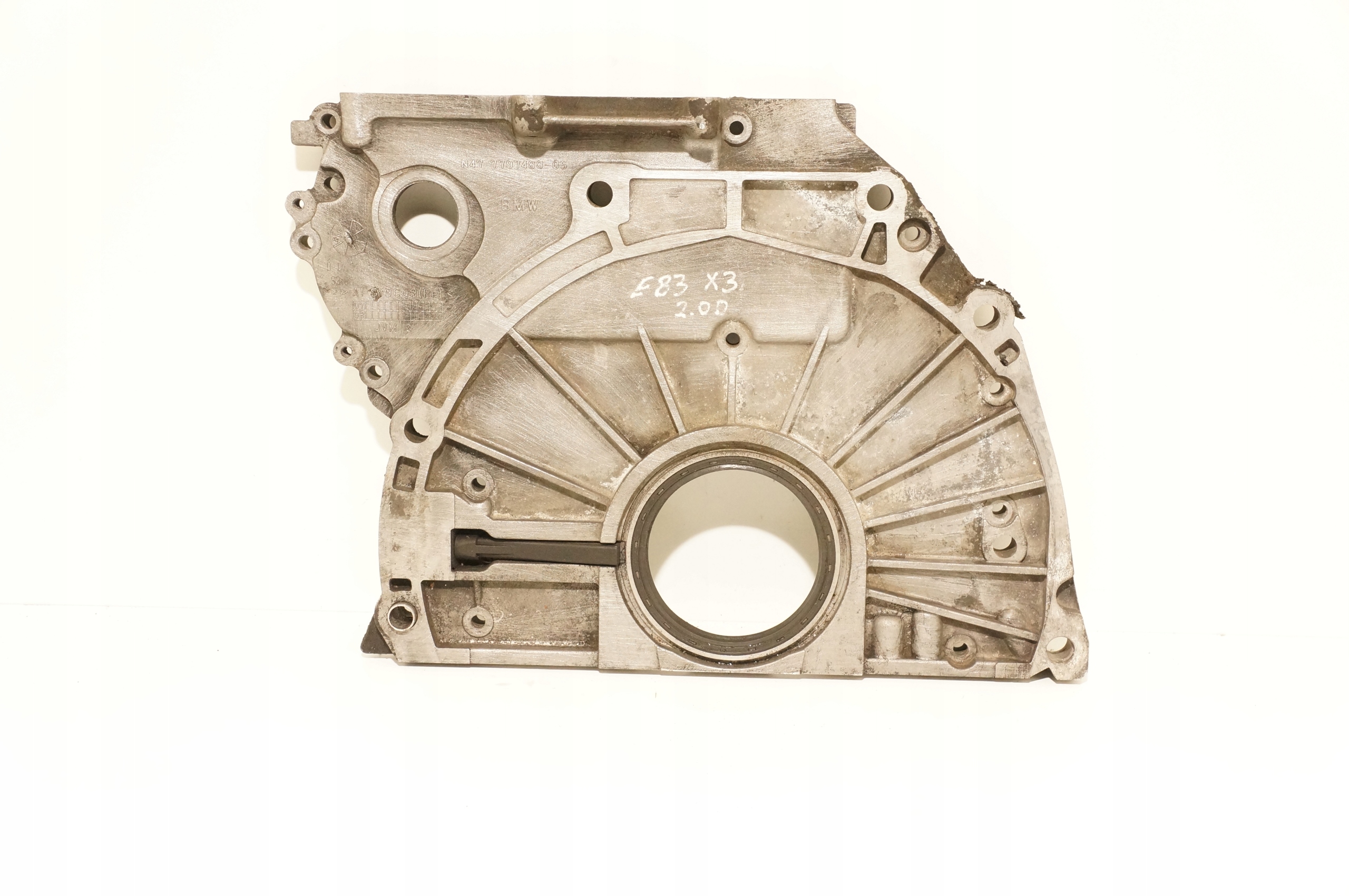 12925217553-696b5ae5d7369 OBUDOWA ROZRZĄDU BMW E90 E87 2.0 D N47 7797488-05