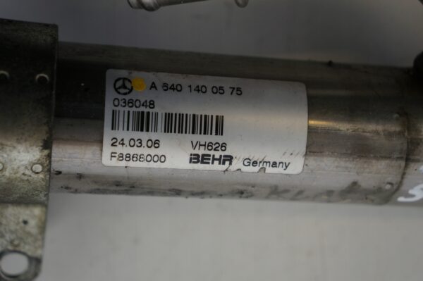 12956072483-696b5a84db700 CHŁODNICZKA EGR MERCEDES W245 2,0 CDI A6401400575