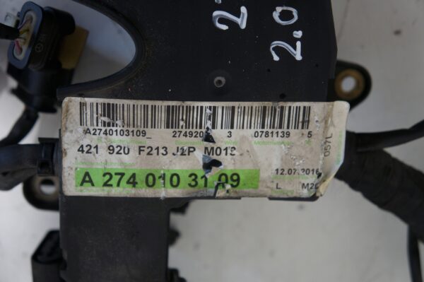 WIĄZKA SILNIKA MERCEDES W205 2,0 CGI A2740103109