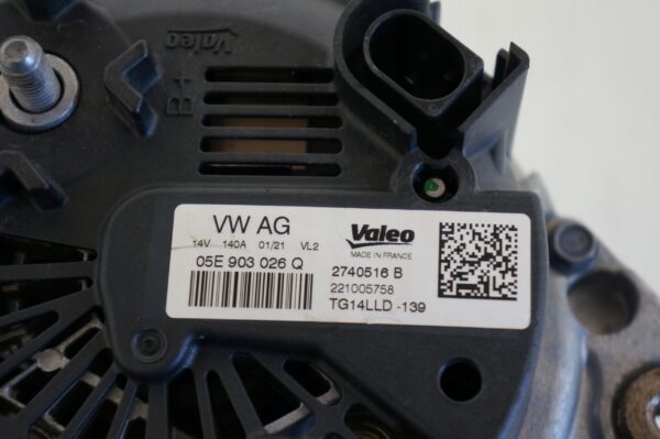 13463944153-696b4d9990d12 ALTERNATOR VW T-ROC KAROQ 1,0 1,5 TSI 05E903026Q