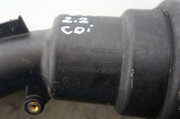 PRZEWÓD INTERCOOLERA MERCEDES W117 W246 2.2 CDI