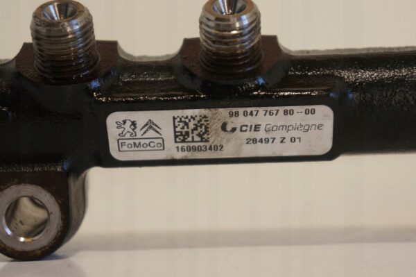 LISTWA WTRYSKOWA PEUGEOT CITROEN 1.6 BLUE HDI