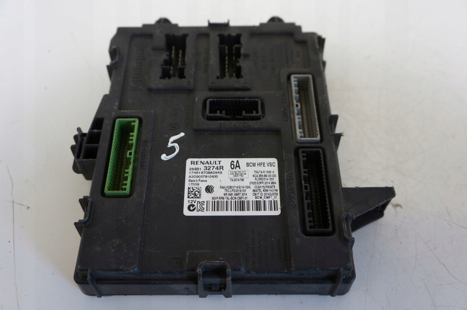 RENAULT KADJAR TCe KOMPUTER MODUŁ STEROWNIK BCM