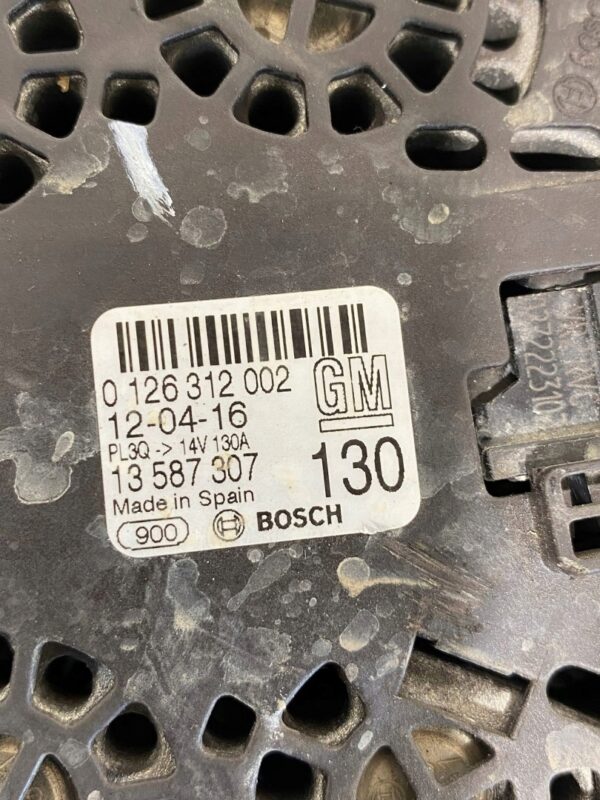Alternator Opel adam corsa 1.0 turbo 13587307