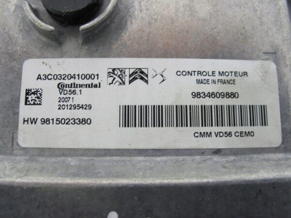 KOMPUTER SILNIKA CACTUS C3 308 1.2 THP 9834609880