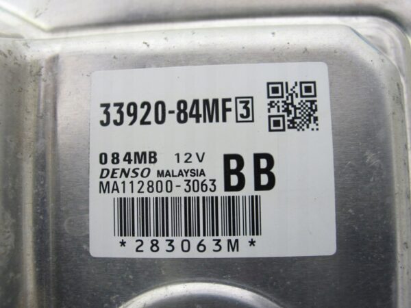 KOMPUTER SILNIKA SUZUKI CELERIO 1.0 12V 33920-84MF