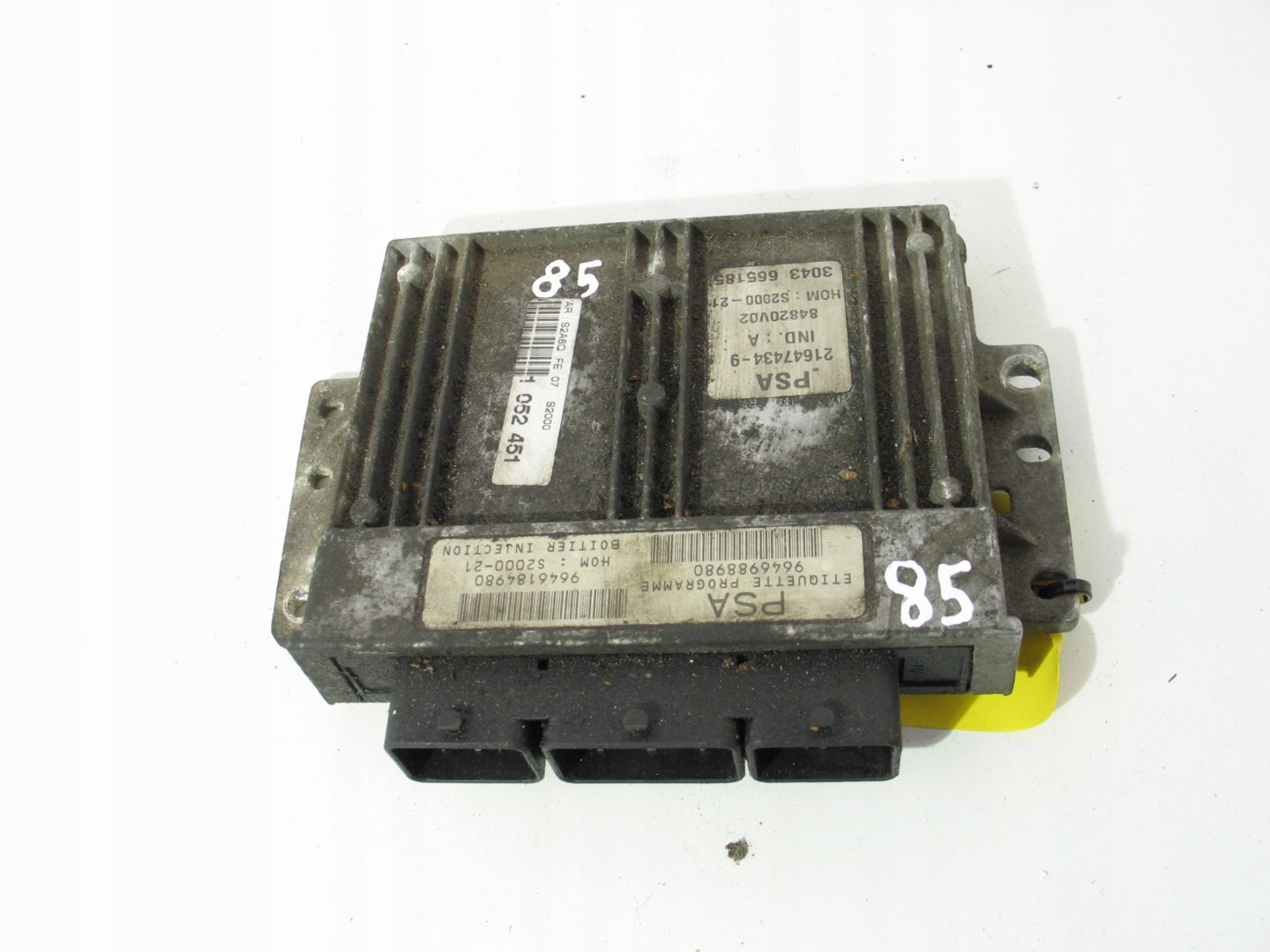 KOMPUTER SILNIKA PEUGEOT 407 2.0HDI 9646988980