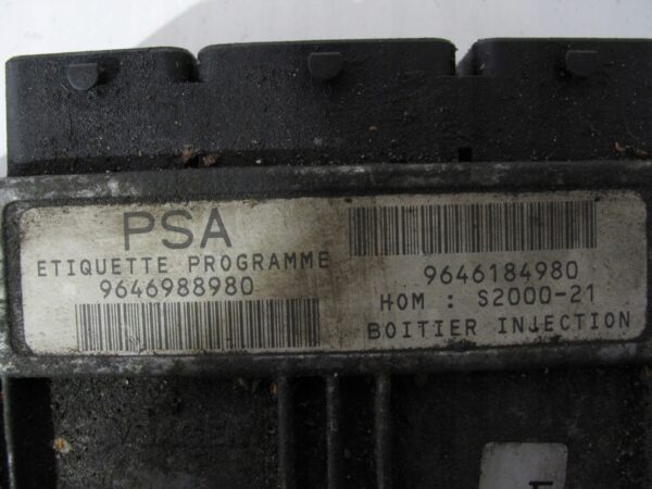 KOMPUTER SILNIKA PEUGEOT 407 2.0HDI 9646988980