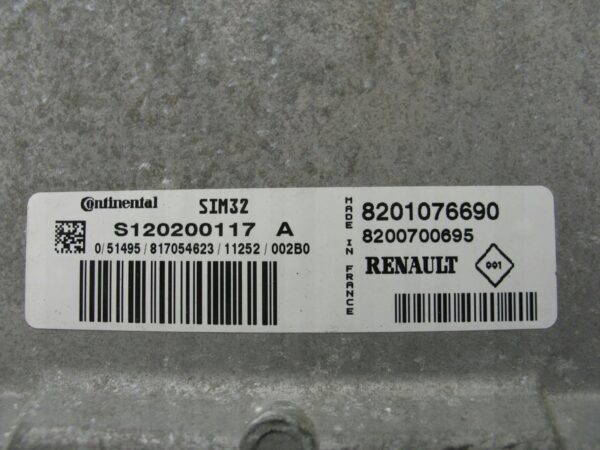 KOMPUTER SILNIKA RENAULT TWINGO II 1.2 8201076690