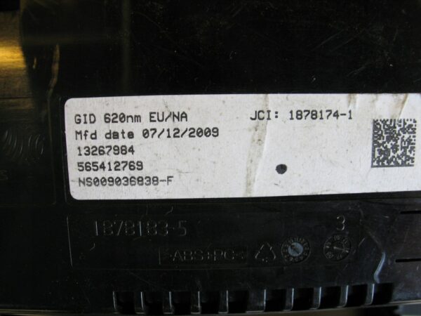 WYŚWIETLACZ EKRAN RADIA OPEL ASTRA IV J 13267984