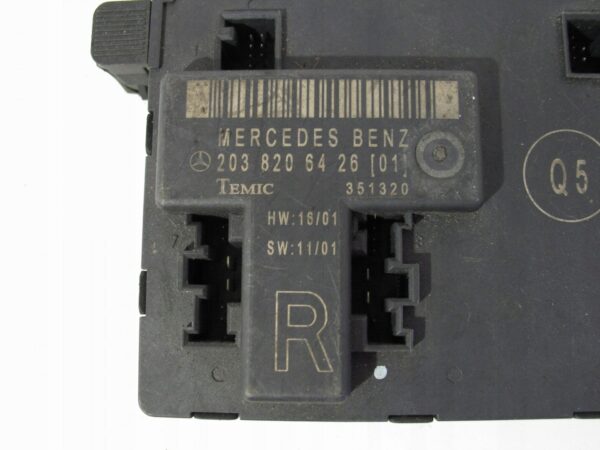 MODUŁ STEROWNIK DRZWI MERCEDES W203 203820632601