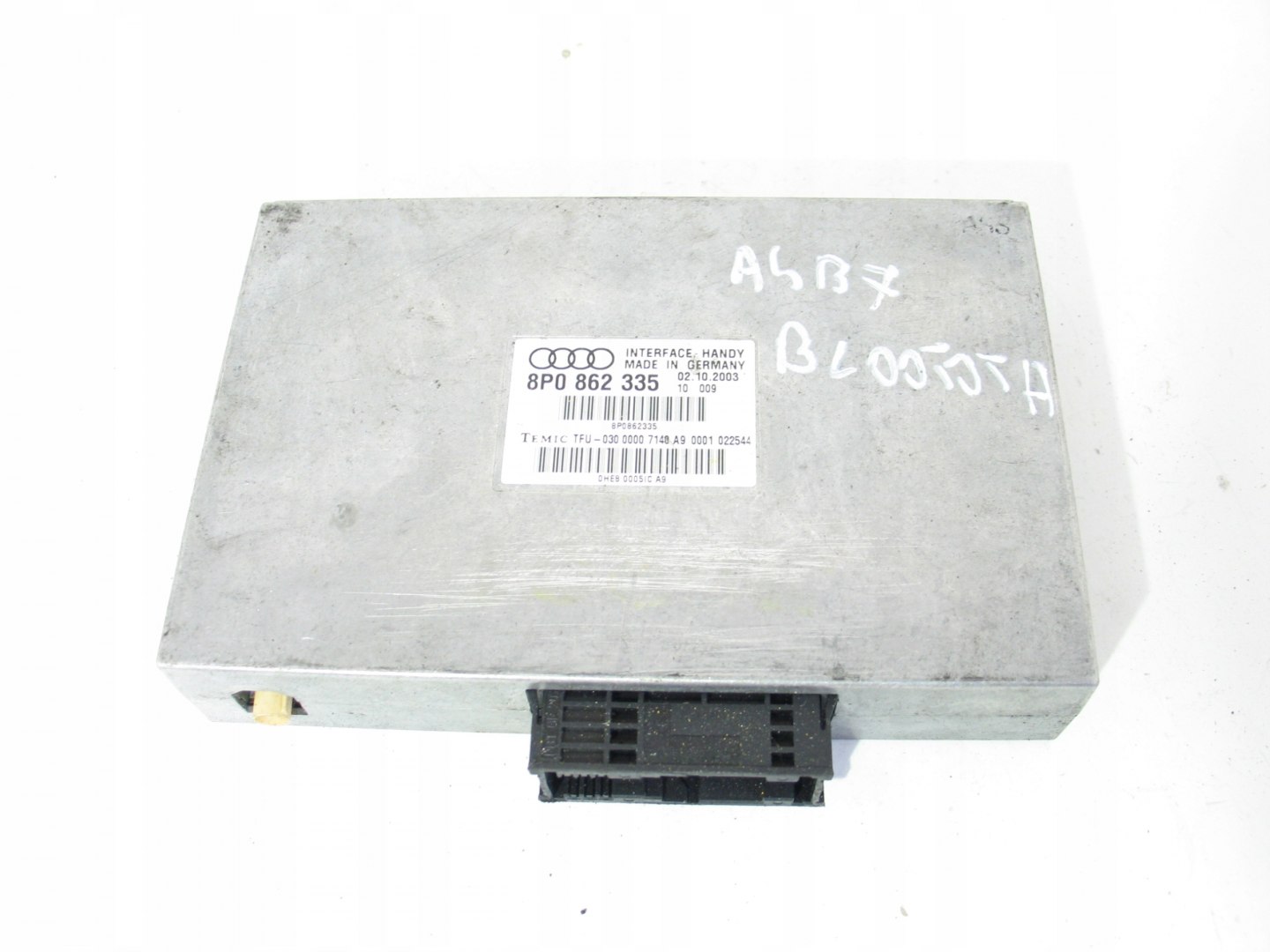 MODUŁ STEROWNIK BLUETOOTH AUDI A3 8P 8P0862335