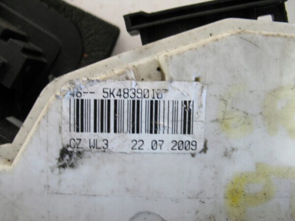 ZAMEK DRZWI PRAWY TYŁ VW GOLF VI 5K4839016 7PIN