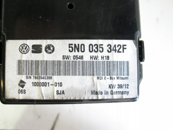 MODUŁ INTERFEJS VW TIGUAN GOLF VI 5N0035342F