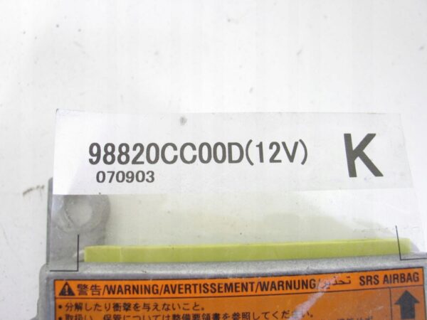 MODUŁ SENSOR AIRBAG NISSAN MURANO Z50 98820CC00D