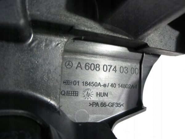 POKRYWA WTRYSKÓW MERCEDES W247 1.5 CDI A6080740300