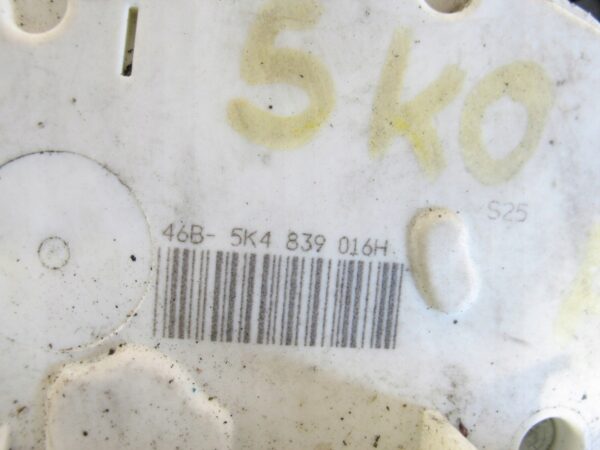 ZAMEK DRZWI PRAWY TYŁ GOLF VI 5K4839016H 7PIN EU