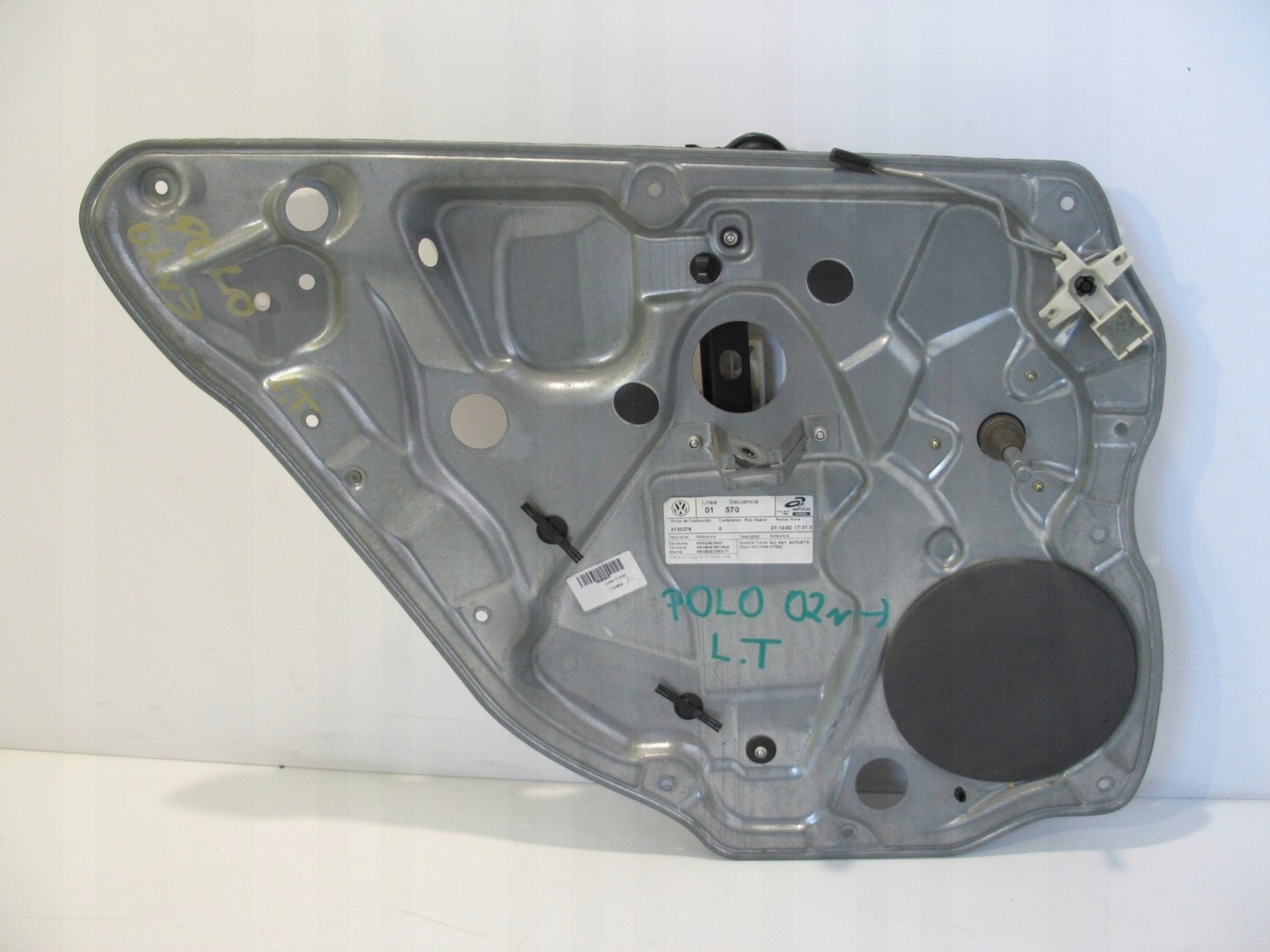 PODNOŚNIK SZYBY LEWY TYŁ VW POLO 9N IV 6Q6839755