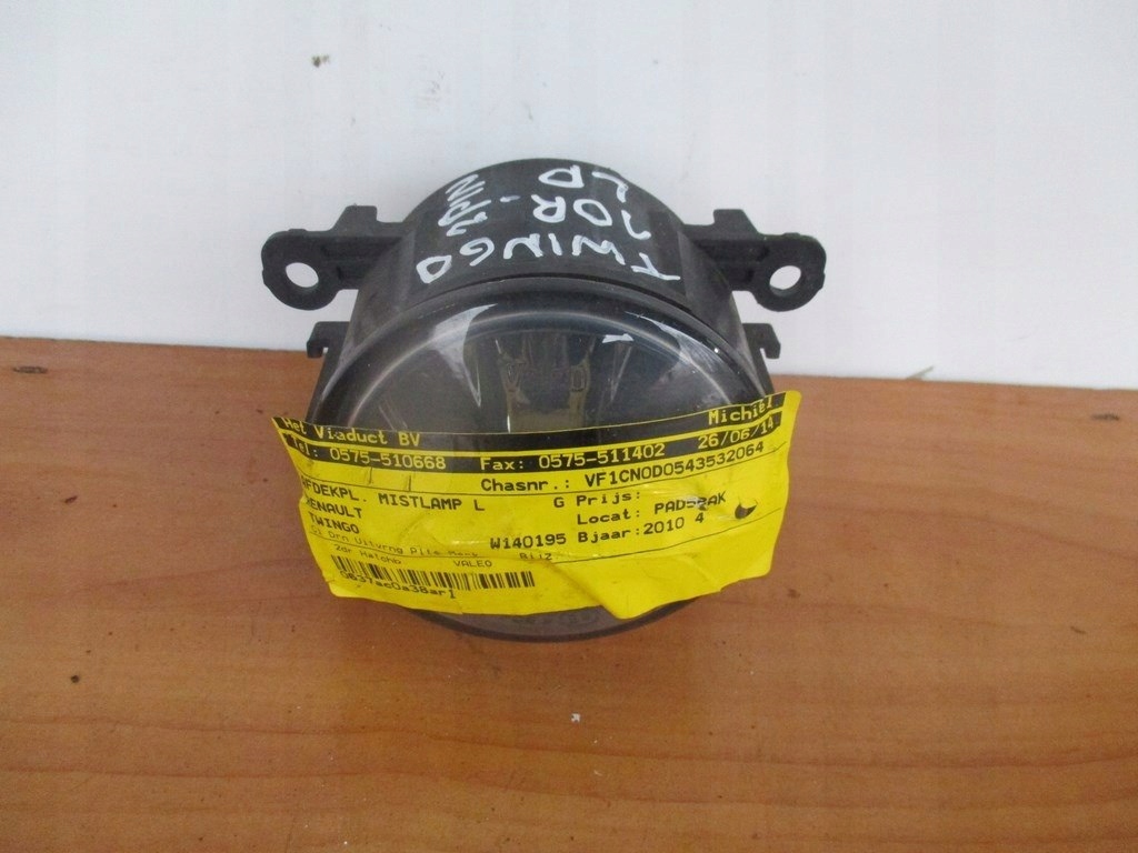 HALOGEN LEWY PRZEDNI RENAULT TWINGO 10R HB