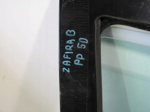 DRZWI PRAWY PRZÓD OPEL ZAFIRA B 05-14R CZARNE KPL