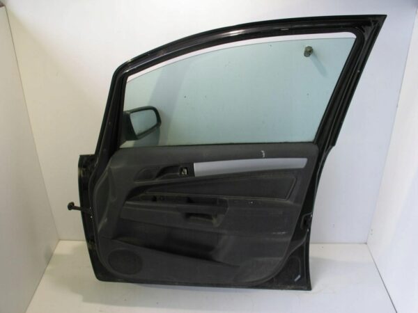 DRZWI PRAWY PRZÓD OPEL ZAFIRA B 05-14R CZARNE KPL