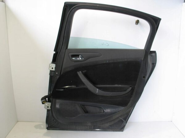 DRZWI PRAWY TYŁ CITROEN C4 II HB 5D CZARNE KPL