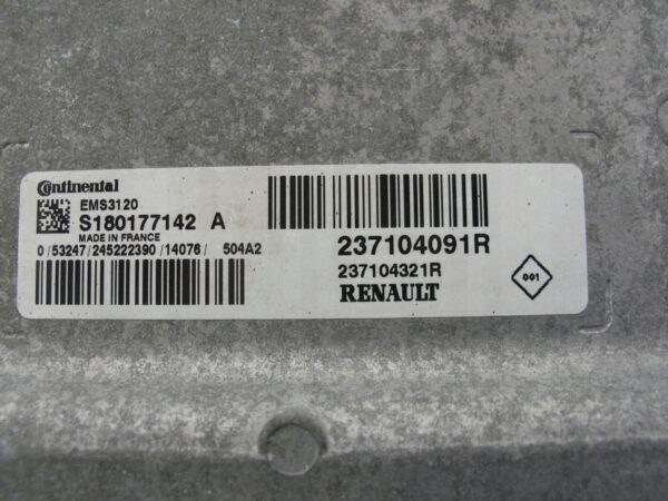 KOMPUTER SILNIKA RENAULT TWINGO II 1.2 237104091R