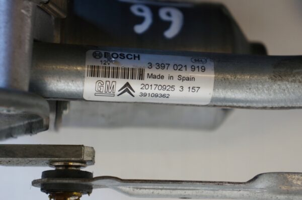 MECHANIZM WYCIERACZEK OPEL CROSSLAND C3 0390243607