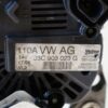 ALTERNATOR VW GOLF VI A3 1,4 TSI CAX 03C903023G