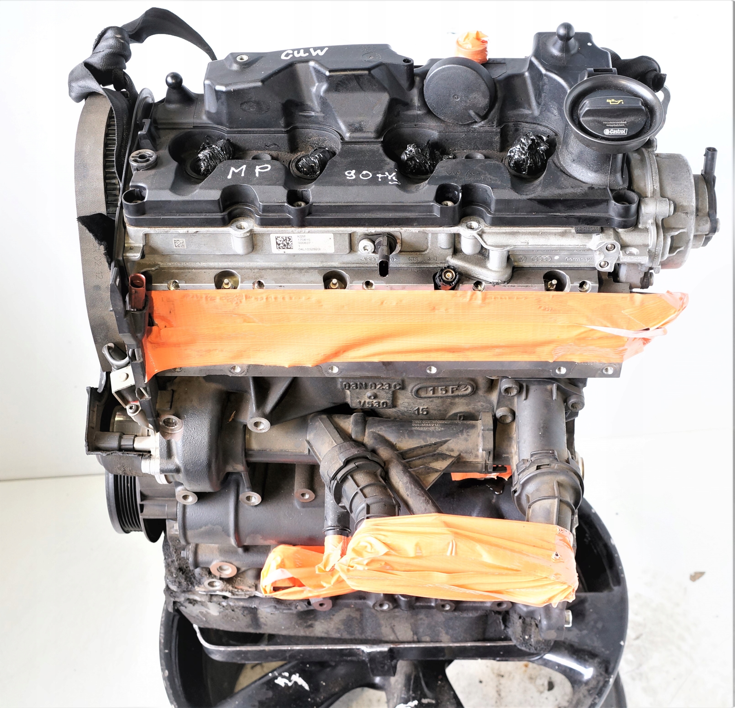14098761059-696a9f2b53030 SILNIK ENGINE VW TIGUAN A6 C7 Q3 2,0 TDI CUW CUWA