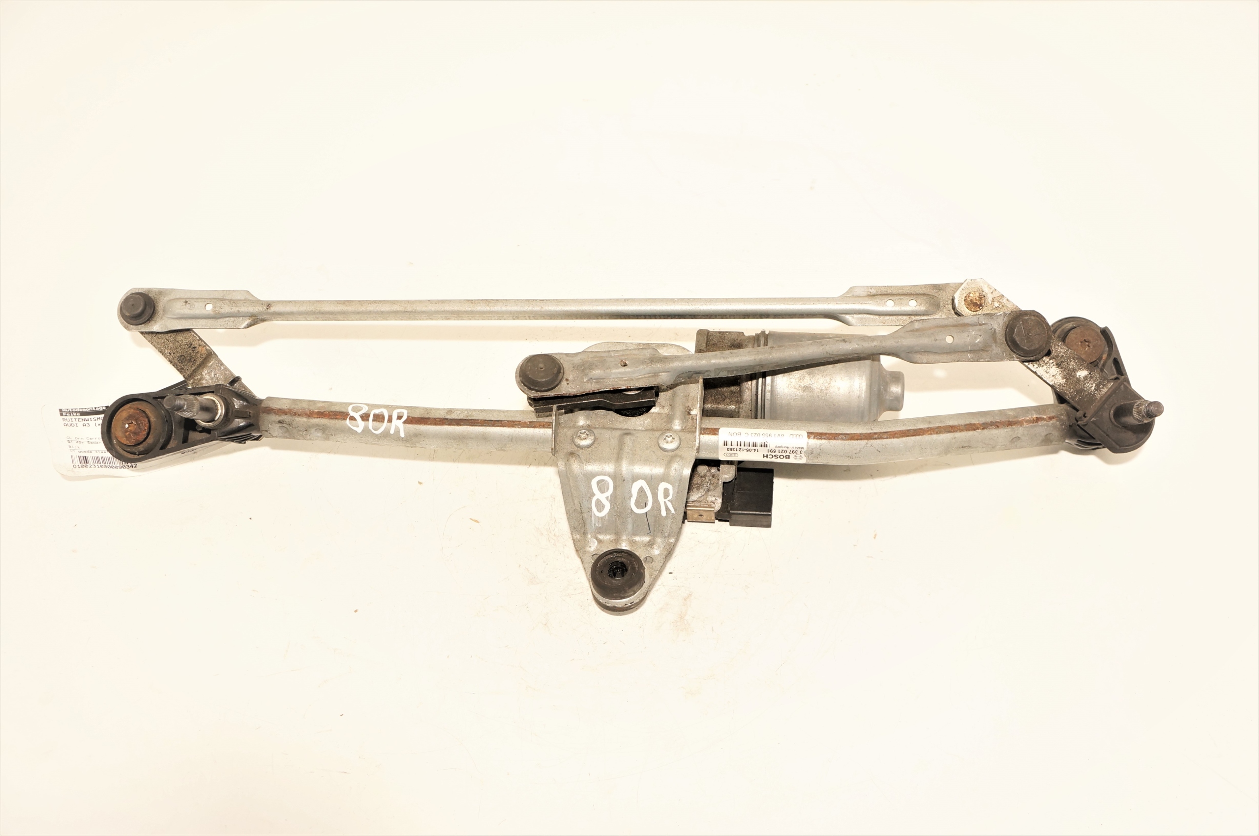 MECHANIZM WYCIERACZEK PRZÓD AUDI A3 8V 8V1955119C