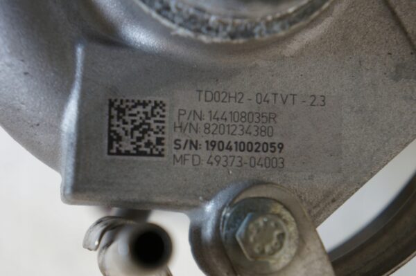 TURBOSPRĘŻARKA RENAULT CAPTUR 0,9 TCE 144108035R