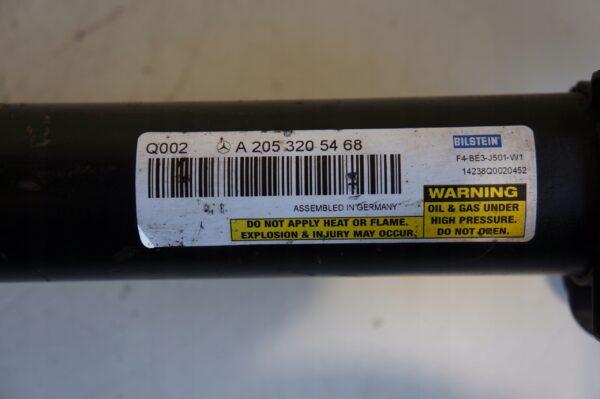 MCPERSON AMORTYZATOR PRZÓD MERCEDES C W205 2,0CGI A2053205468