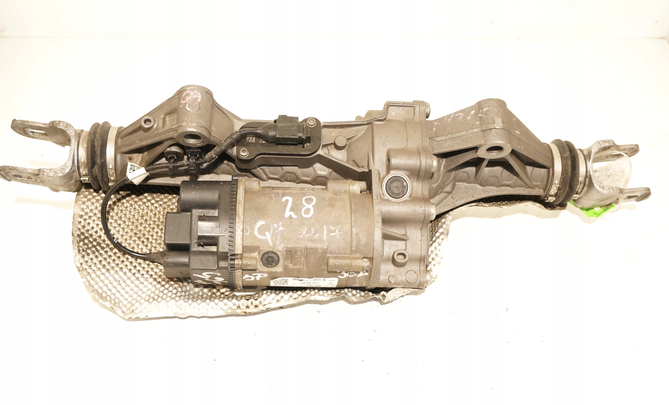 MAGLOWNICA PRZEKŁADNIA TYŁ AUDI Q7 SQ7 4M 15-23R 4M0501055G 4M0909145F/D