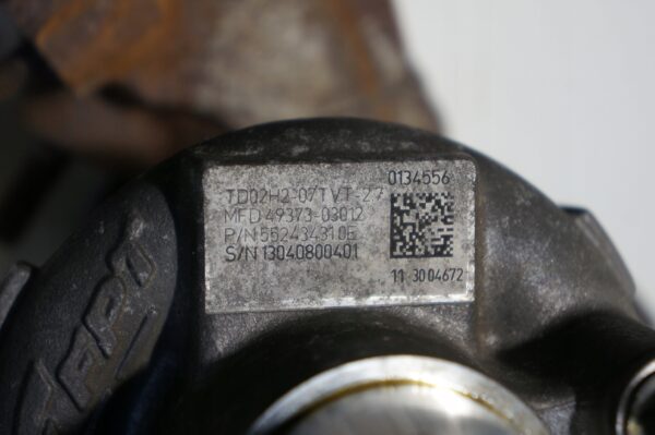 TURBOSPRĘŻARKA TURBINA FIAT ALFA MITO PANDA III 500 0,9 TB 552434310E