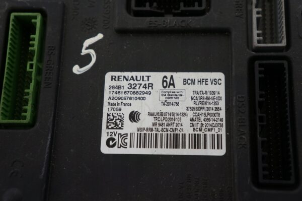 15137533186-696a899e50d9a MODUŁ STEROWNIK BCU BSI RENAULT CLIO IV KADJAR KOLEOS II 1,5 DCI 284B13274R