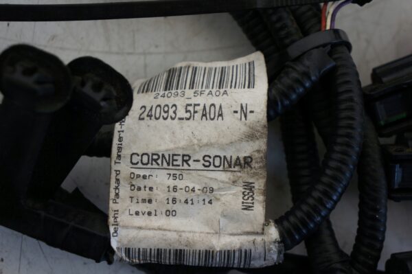 15162751150-696a876372f1c WIĄZKA CZUJNIK PARKOWANIA 4X PDC TYŁ NISSAN MICRA K14 240935FA0A 284383WS0A