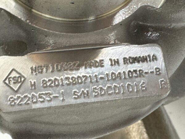 15369807597-696a25e28ce70 TURBOSPRĘŻARKA SMART TWINGO III 0.9 TCE H8201380711