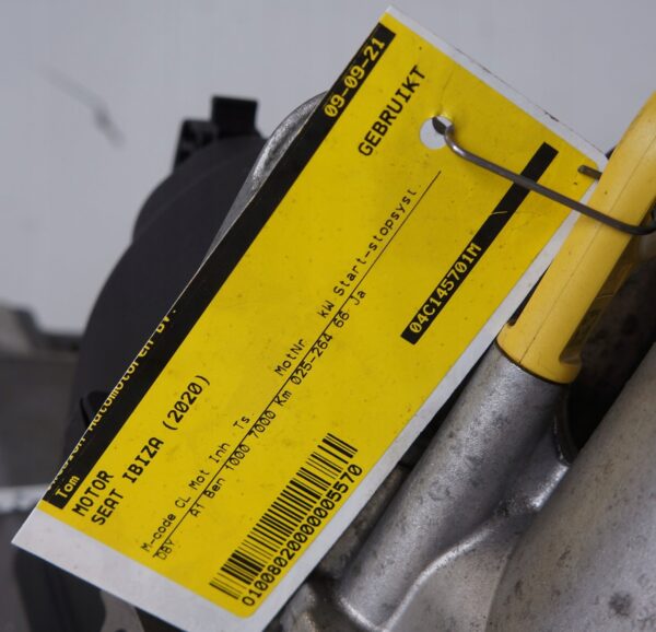 SILNIK ENGINE VOLKSWAGEN SKODA SEAT 1.0 TSI DBY