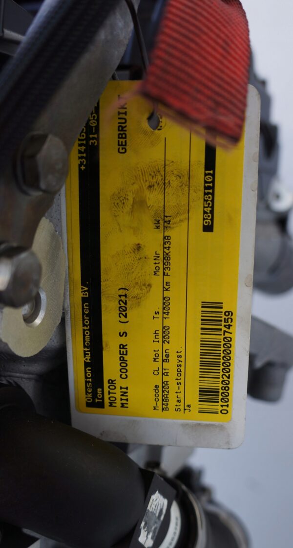15381603401-696a241488cc7 SILNIK ENGINE MINI COOPER BMW 2.0 16V B48A20A