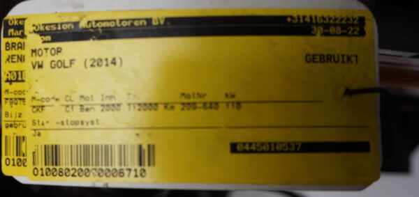 15485426847-696a19487e9a4 SILNIK ENGINE AUDI A3 VW GOLF SEAT LEON 2.0 TDI CKF