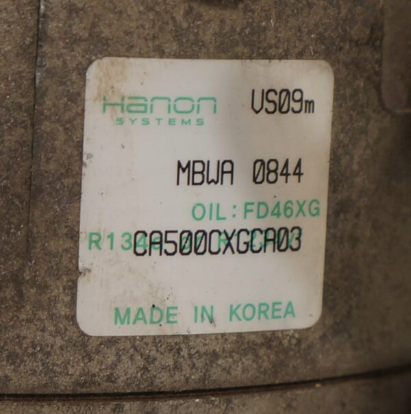 KOMPRESOR KLIMATYZACJI KIA PICANTO 1.0 CA500CXGCA03