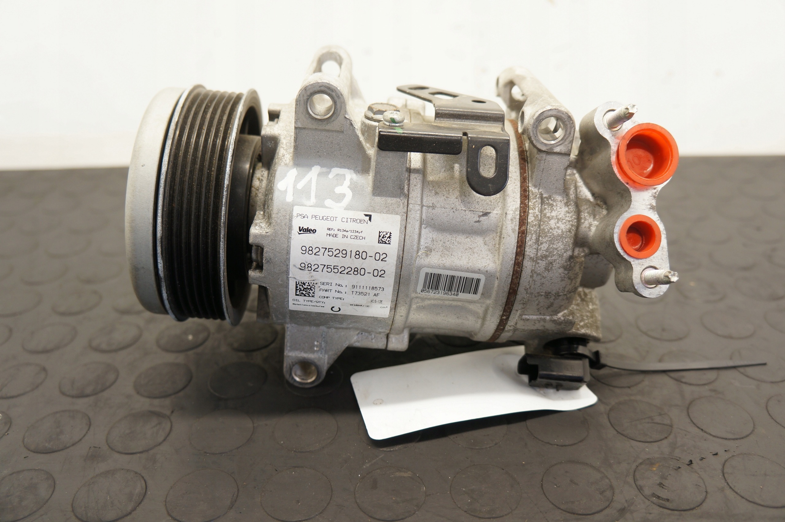 KOMPRESOR KLIMATYZACJI OPEL CORSA PEUGEOT 308 1,2THP 9827529180