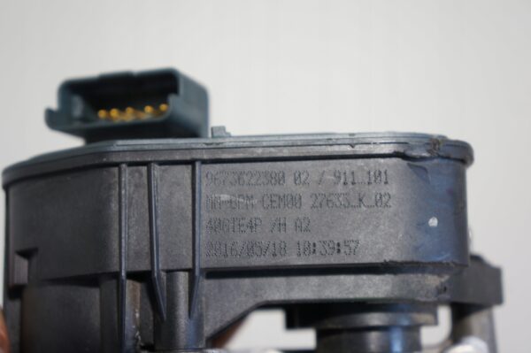 PRZEPUSTNICA OPEL CITROEN C3 III 208 MOKKA B 1,2 VTI THP 9673622380