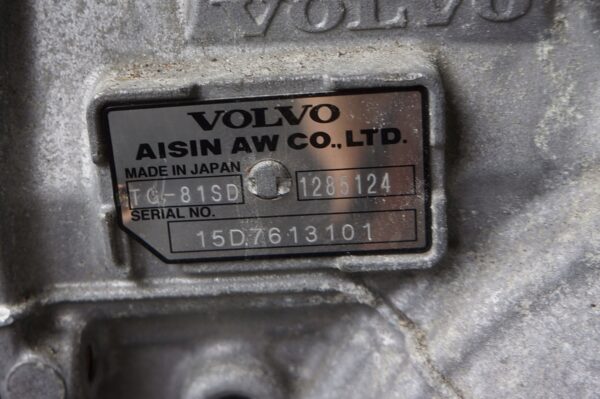 SKRZYNIA BIEGÓW VOLVO XC90 V90 XC40 S60 2.0T TG-81SD